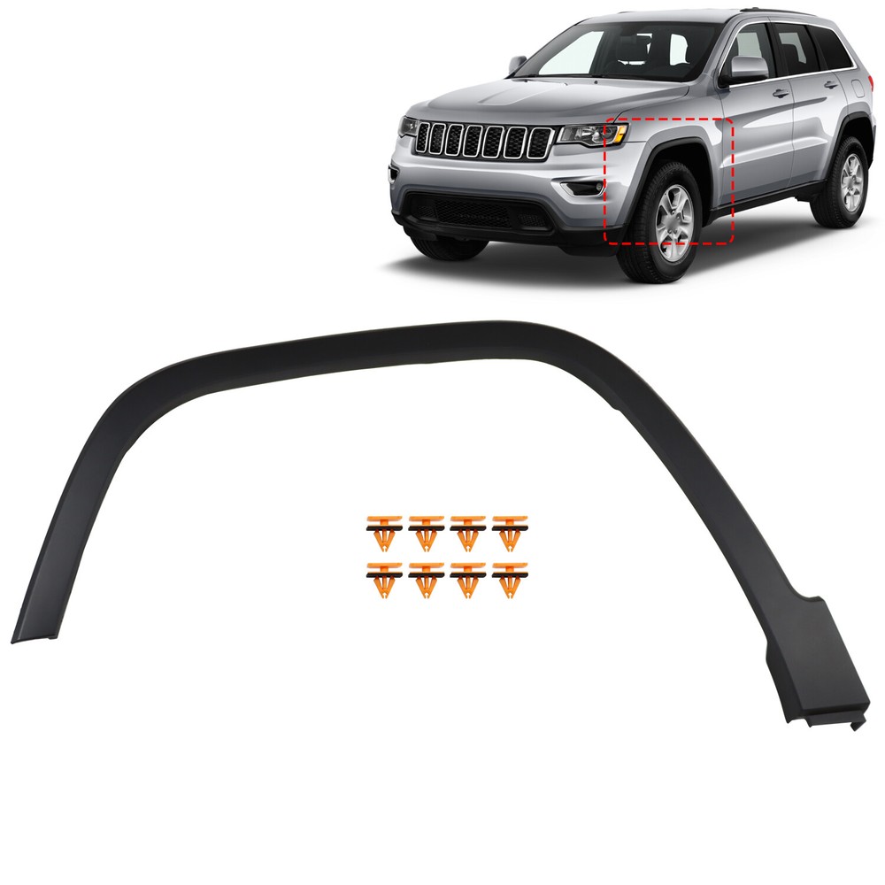 Front Driver Left LH Side Fender Flare For 2014-2018 Jeep Cherokee