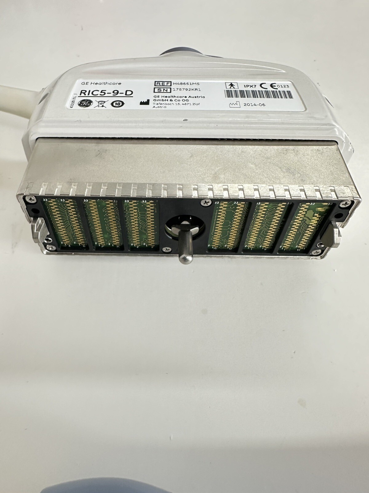 GE Ultrasound Transvaginal Transducer Probe RIC5-9-D H48651MS - DAMAGED TIP