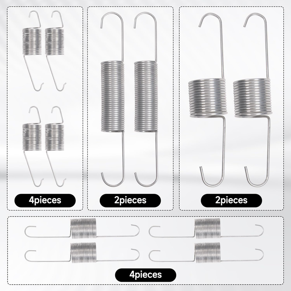 Throttle Return Spring Set Replace 59207, 2 Sets 12 Pcs