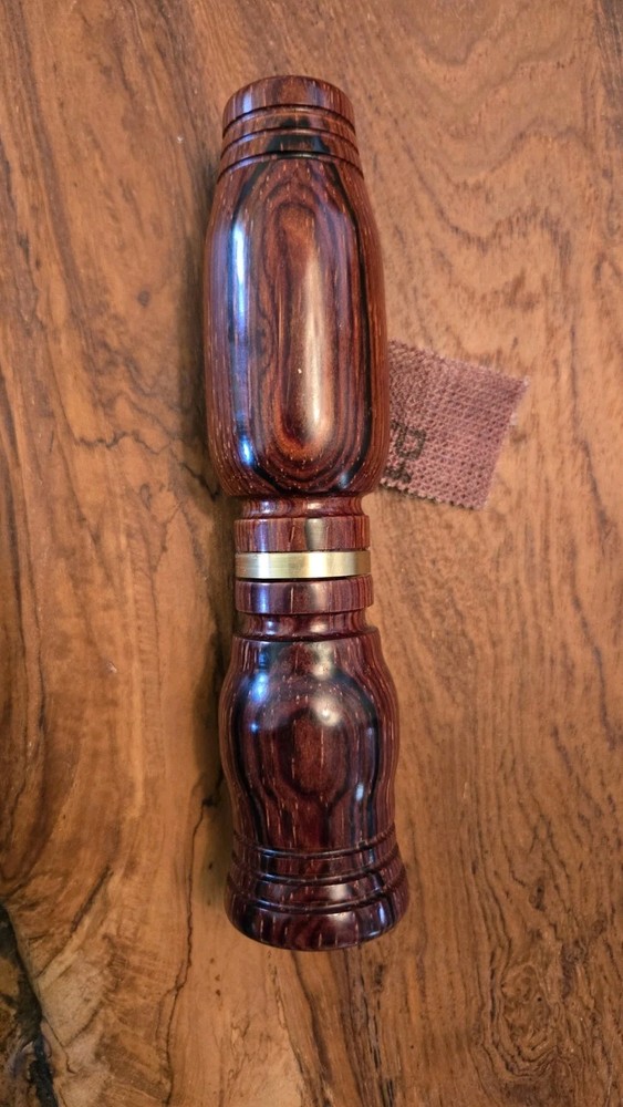 Custom Deer Grunt Call Adjustable Cocobolo B