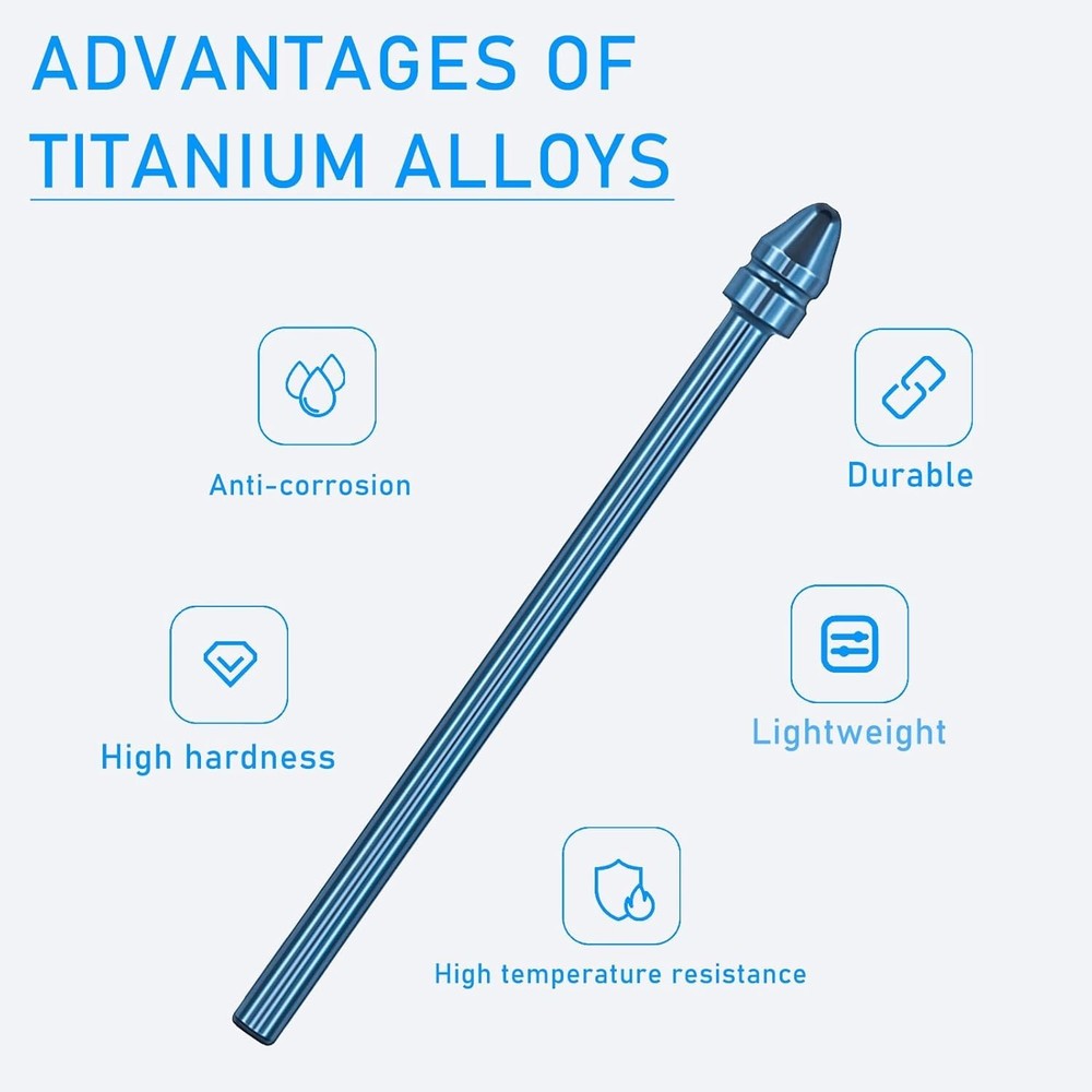 No Wore Out Titanium Alloy Replacement Fine Tips fit for Kindle Scribe Basic ...
