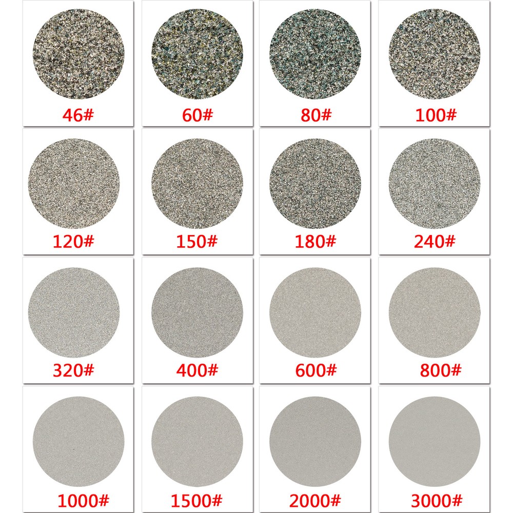 6" inch 2000 Grit Diamond Grinding Discs Flat Lap Disk Lapidary Tools for Stone