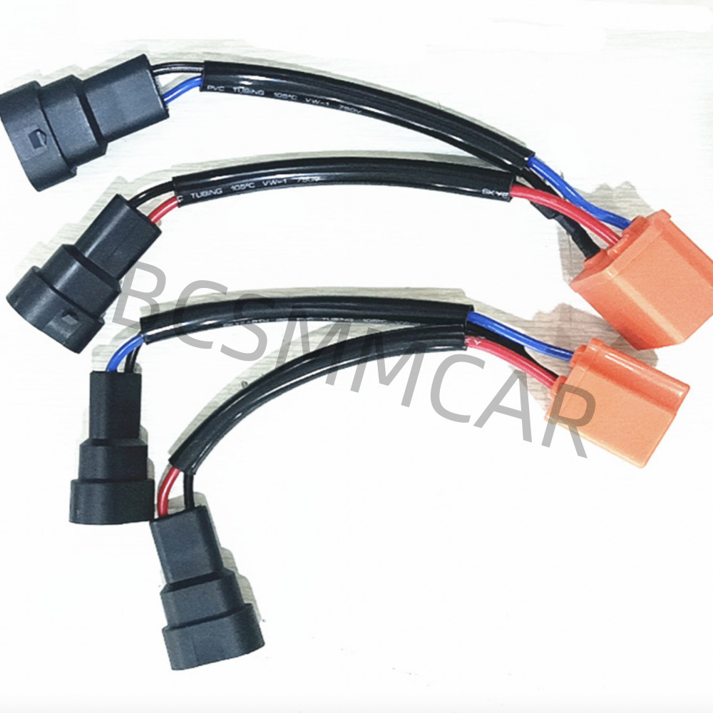 Car 9005 9006 To H4 Headlight Bulb Conversion Sockets Harness Plug Replacement