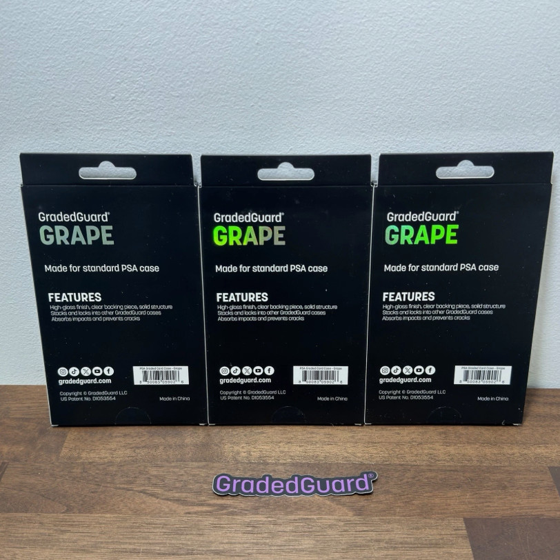 GradedGuard PSA Grape Graded Guard Limited Edition -- IN HAND
