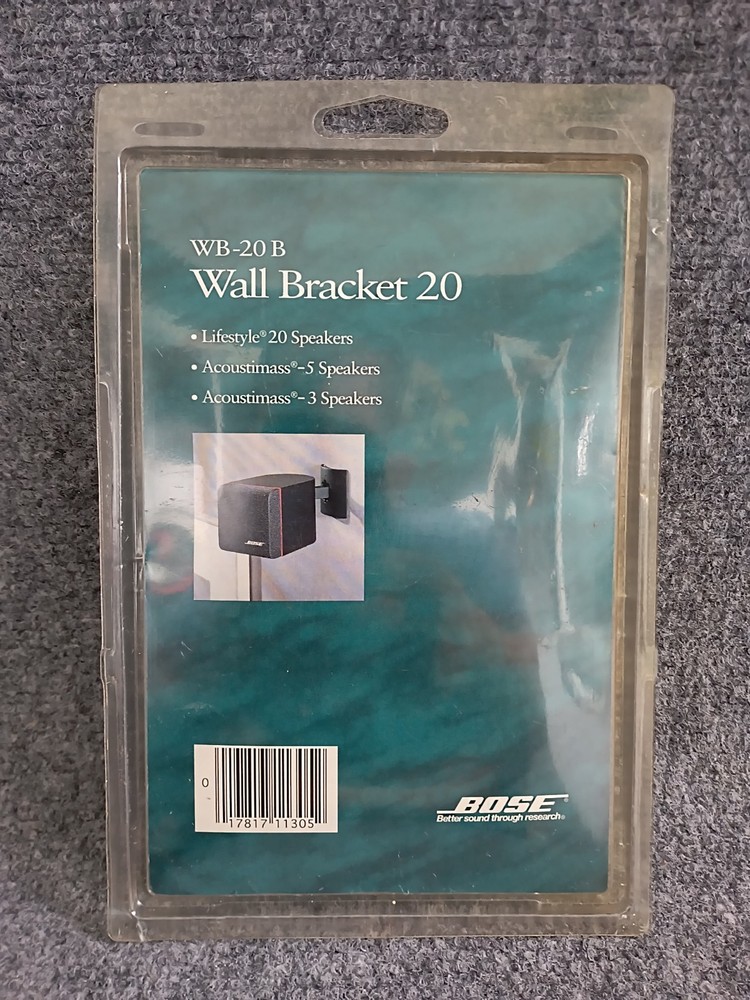Bose WB-20 B Wall Brackets - Black