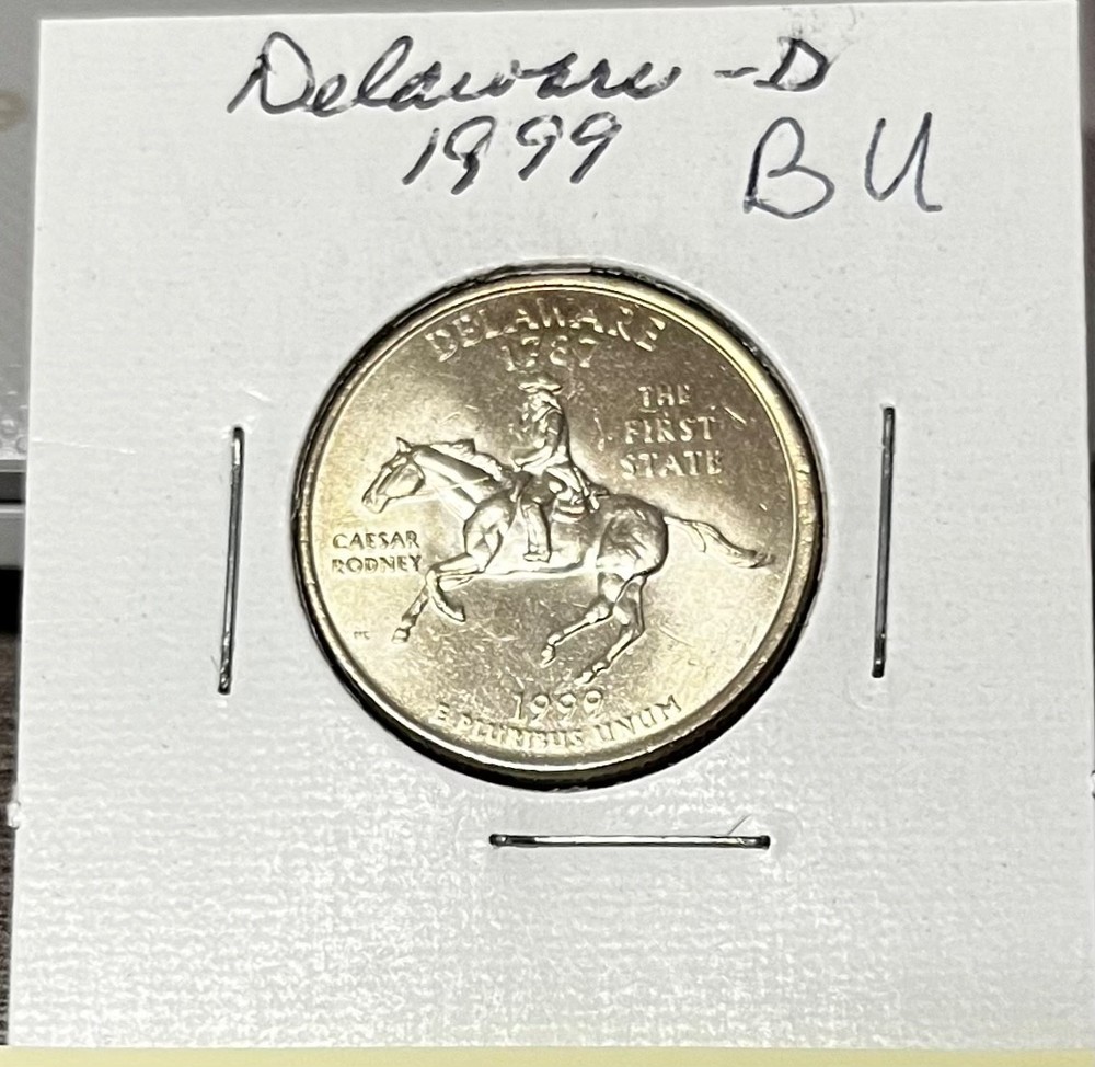 1999-D Delaware State Quarter (Brilliant, Uncirculated)