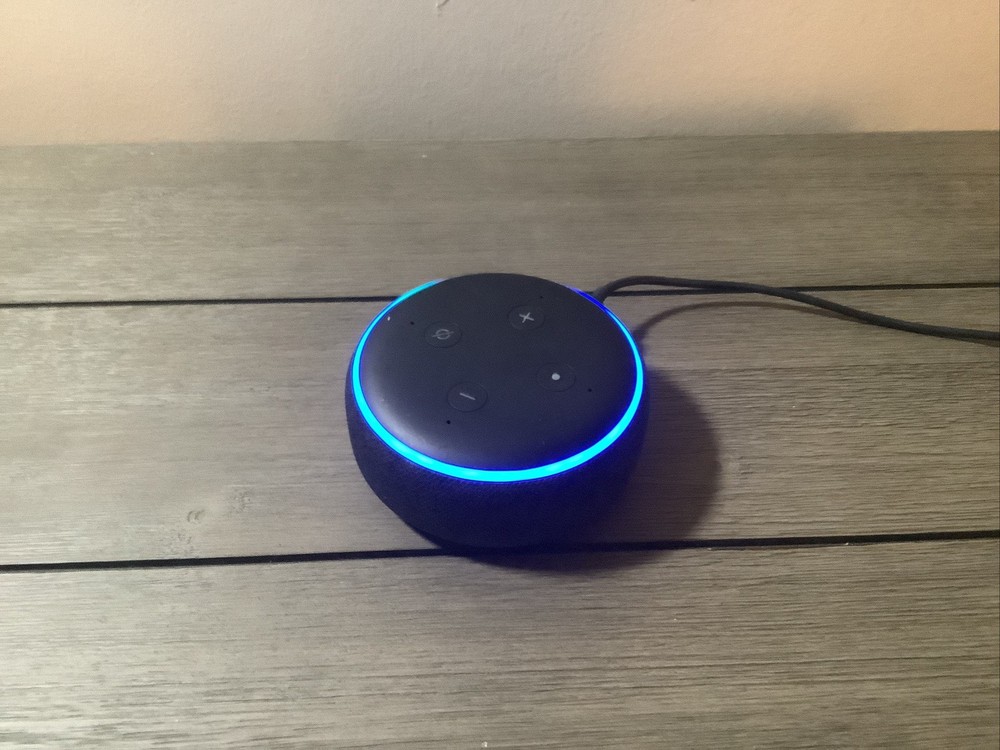 Amazon Echo Dot (3rd Generation) With Adapter - Charcoal Black