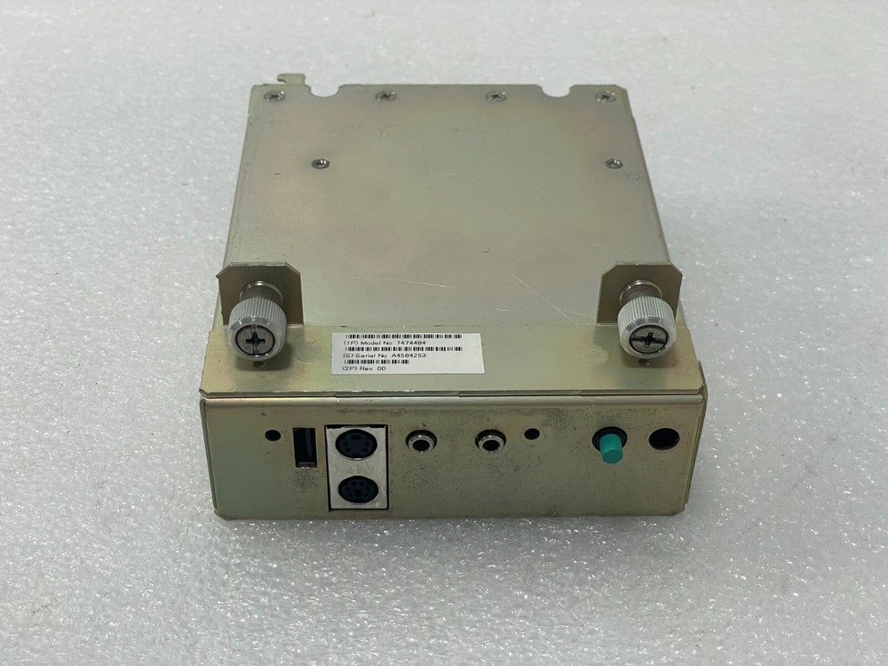 SIEMENS MODEL 07474484 INPUT/OUTPUT MODULE w/ ON/OFF SWITCH, USER FRONT PANEL !!