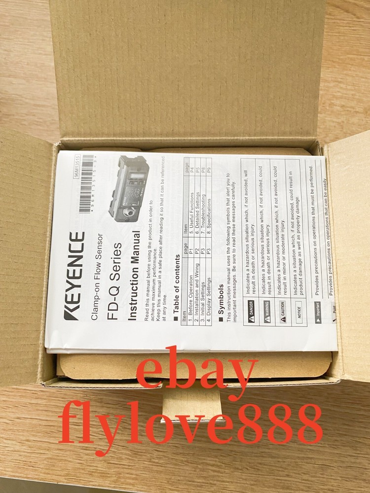 KEYENCE FD-Q20C Digital clip type flow sensor Fast Shipping