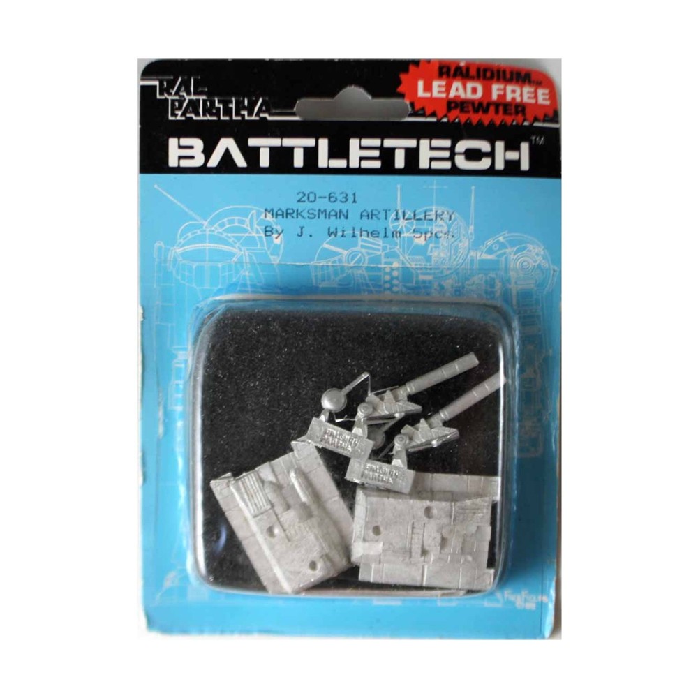 Ral Partha Battletech Marksman Artillery Pack New