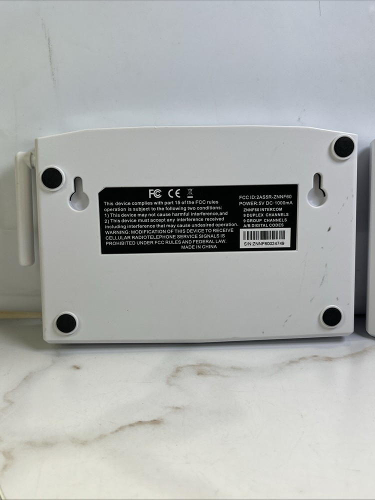 2x Wireless Intercoms – Long Range, Full Duplex Home/Business by SANZUCO