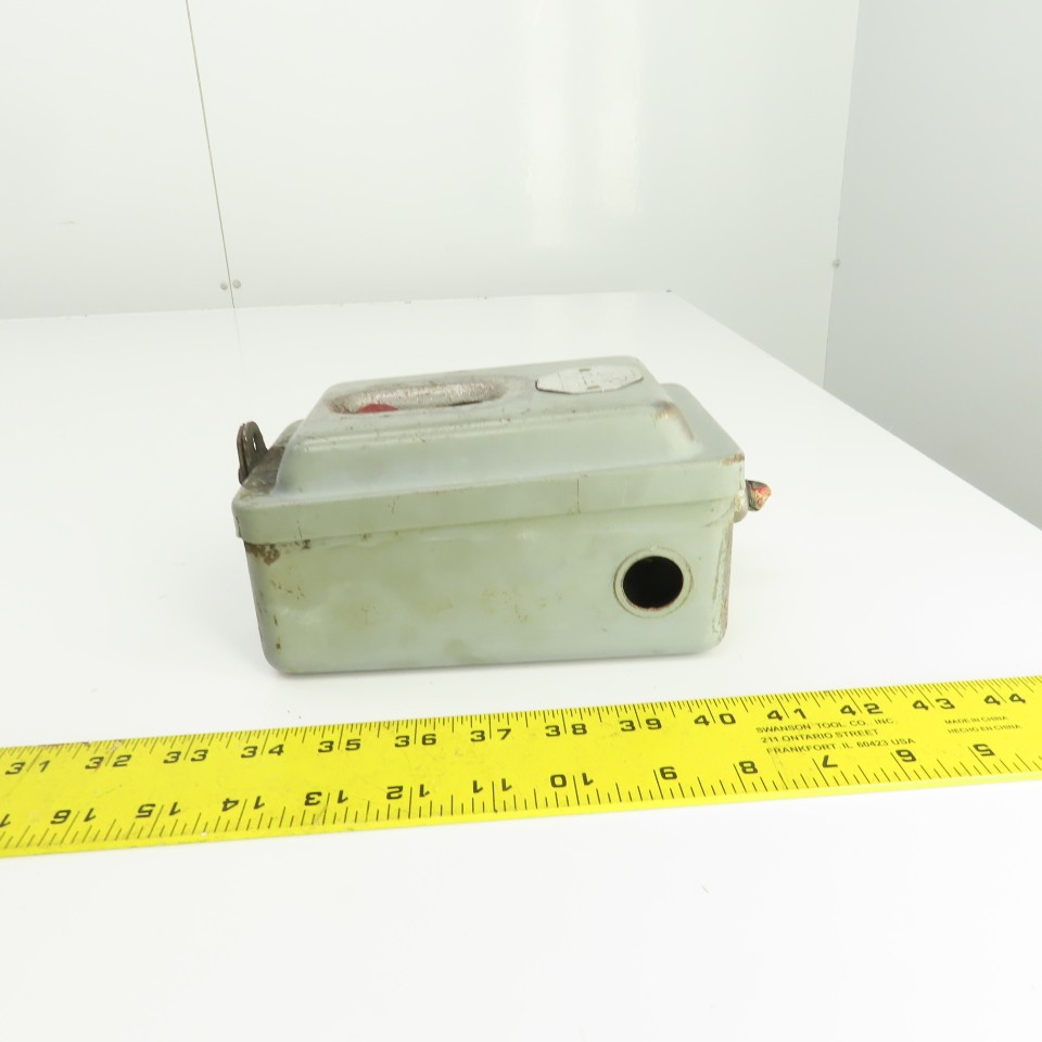Allen Bradley 2-Button Size 0 Manual Motor Starter Control Operator Panel