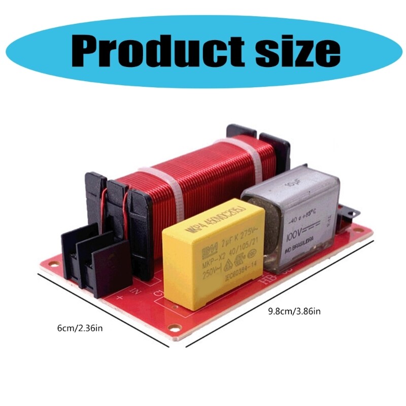 HB03 Crossover Frequency Divider Sound Filtering Adjustable Notch Filter