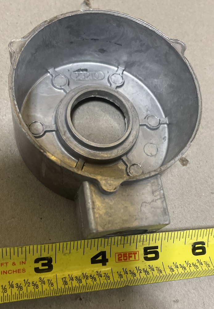 HOUSING BLOCK ONLY for BEI Sensors Optical Incremental Encoder Silver 01070-156