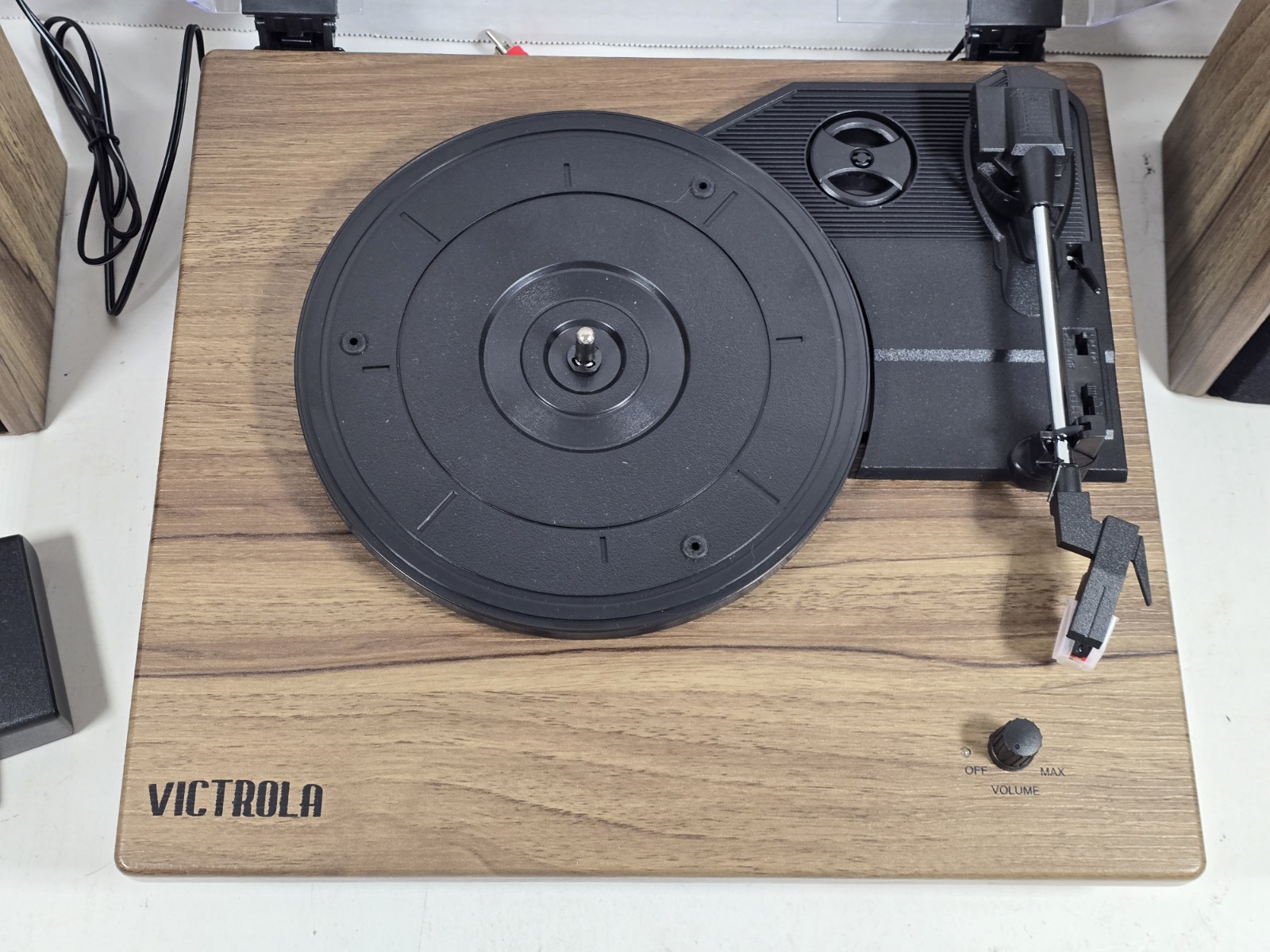 Victrola Montauk VM135 3-Speed Bluetooth Record Player Turntable w/ Speakers