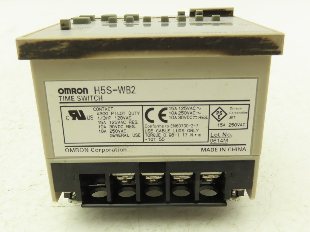 Omron H5S-WB2 Digital Time Switch PLC Timer 4 Circuit
