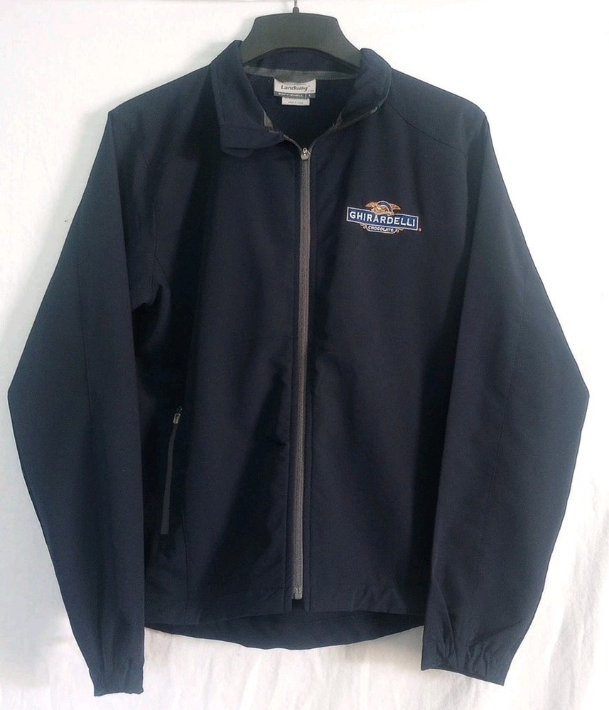 Jacket Soft Shell L Navy Blue Light Wei  advertising