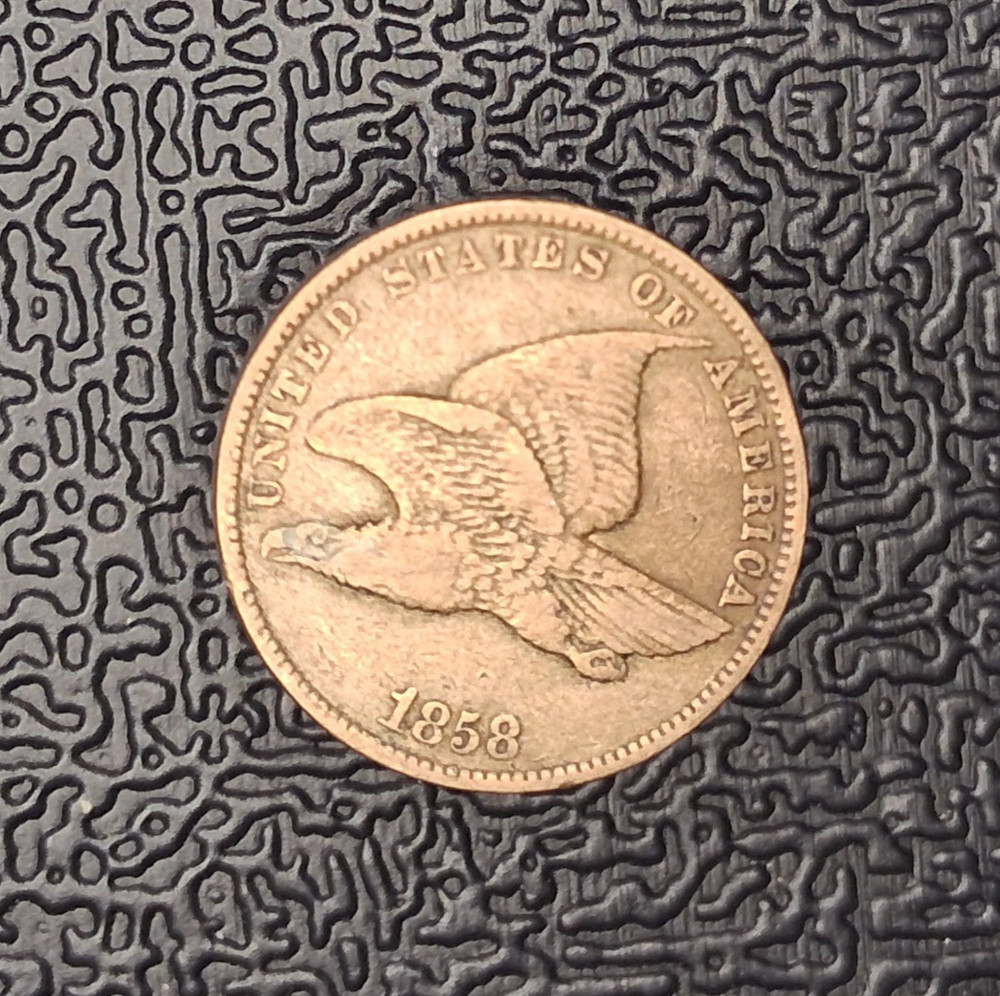 1858 Flying Eagle Cent Small Motto