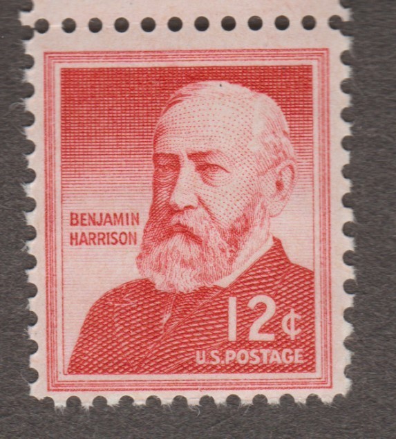 1958 US 1045 BENJAMIN HARRISON MNH