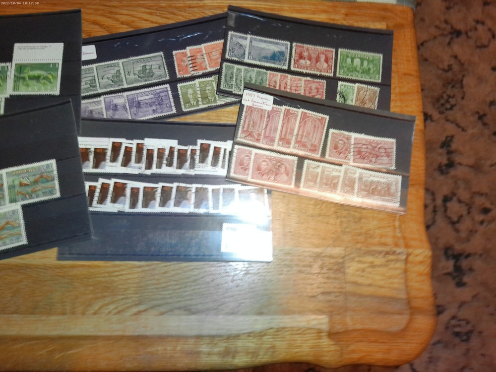 CANADA STAMP LOT USED/MINT