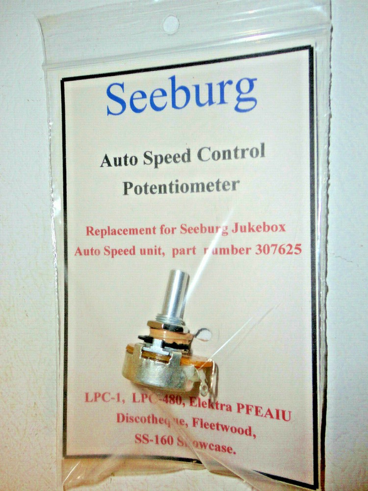 Seeburg Auto Speed Control Potentiometer Replacement with Special Instructions