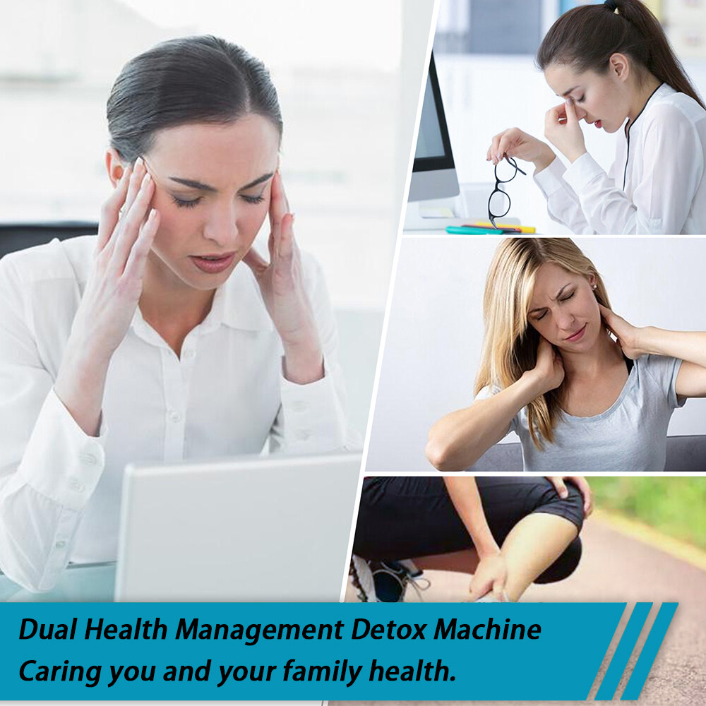 Ionic Detox Foot Bath Spa Machine Ion Detox Kit with Case for Christmas Gift New