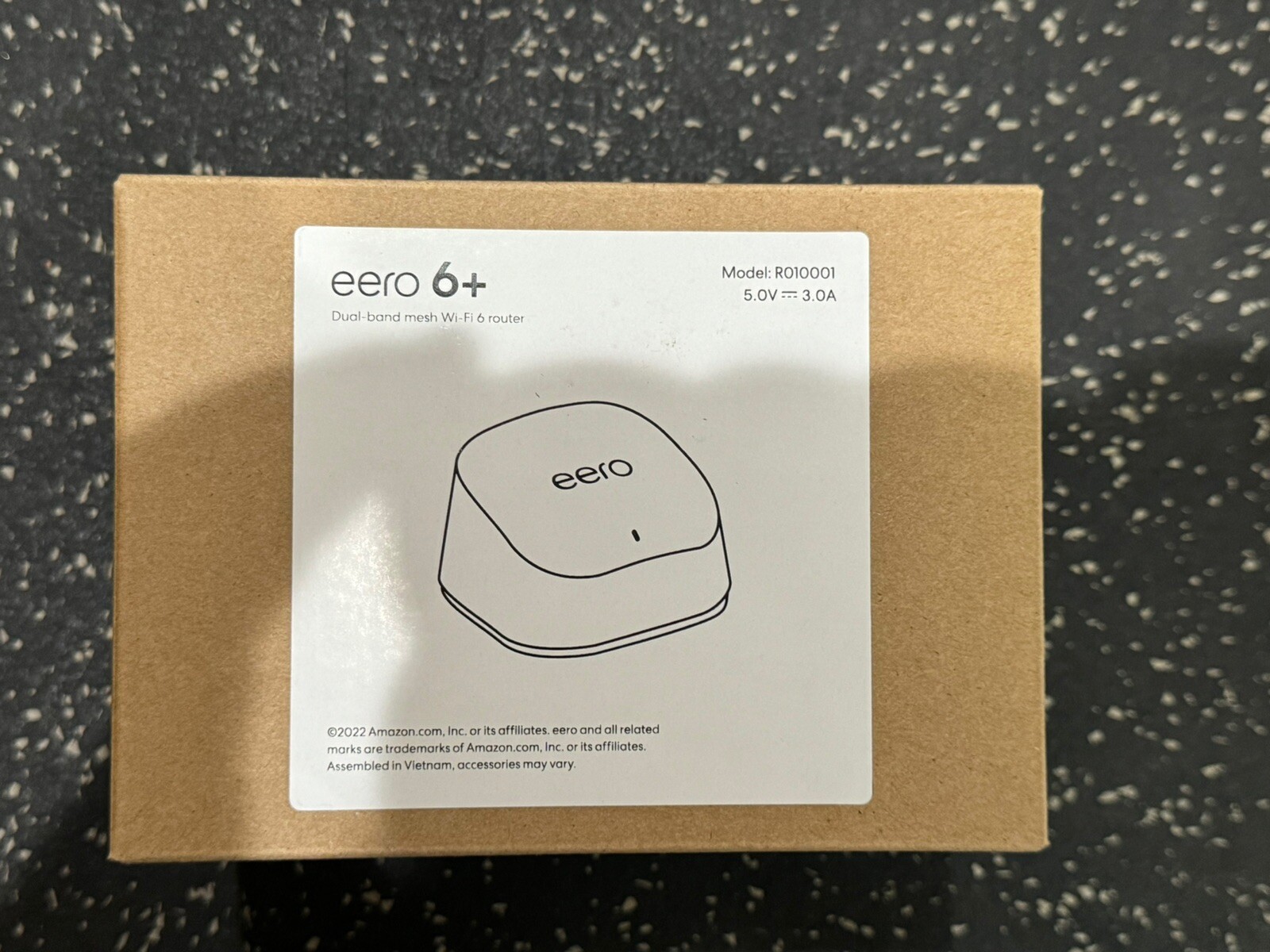 New EERO 6+ Plus Dual Band Mesh Wi-Fi Router Up To 1 Gbps 1,500 Sq Ft - White