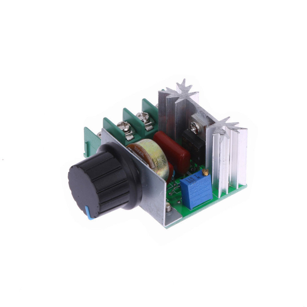 220V AC 2000W Thyristor Electronic Volt Regulator Governor Speed Controller