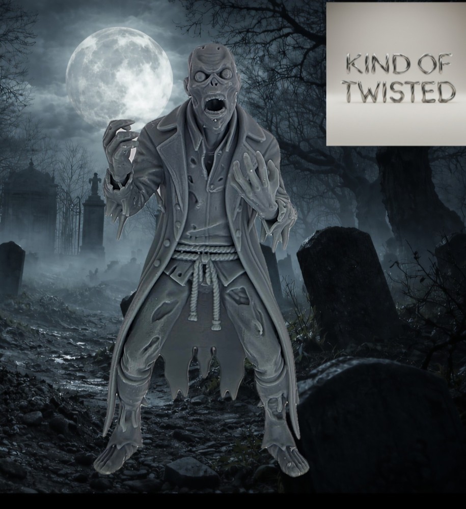 Zombie: Resin Miniature (D)
