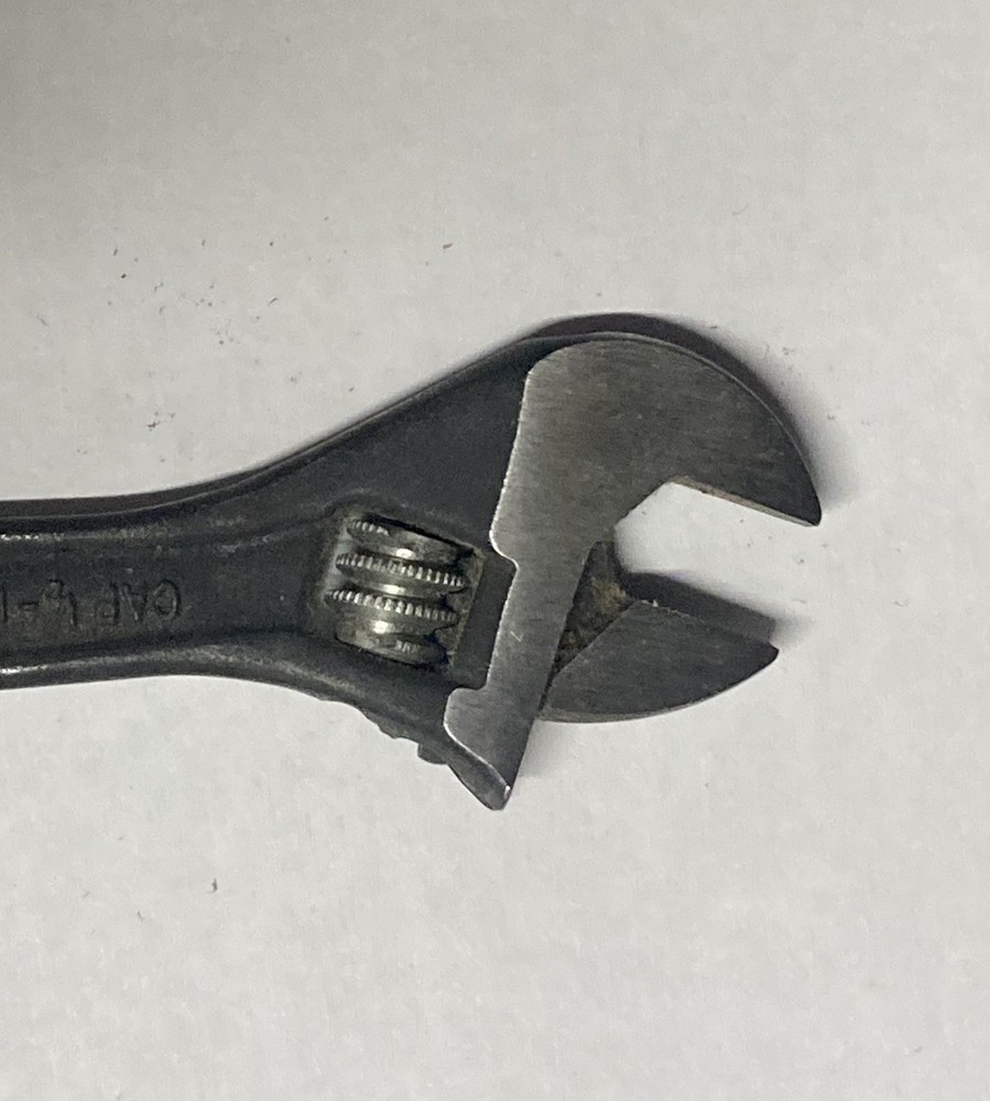 Crestoloy 4” Adjustable Wrench Crescent Black Oxide