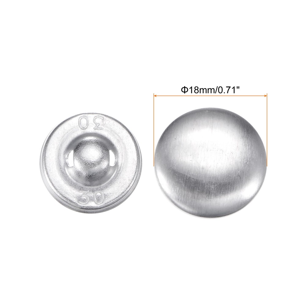 500 Set Button Supplies 30L19mm/0.75" for Button Maker Machine