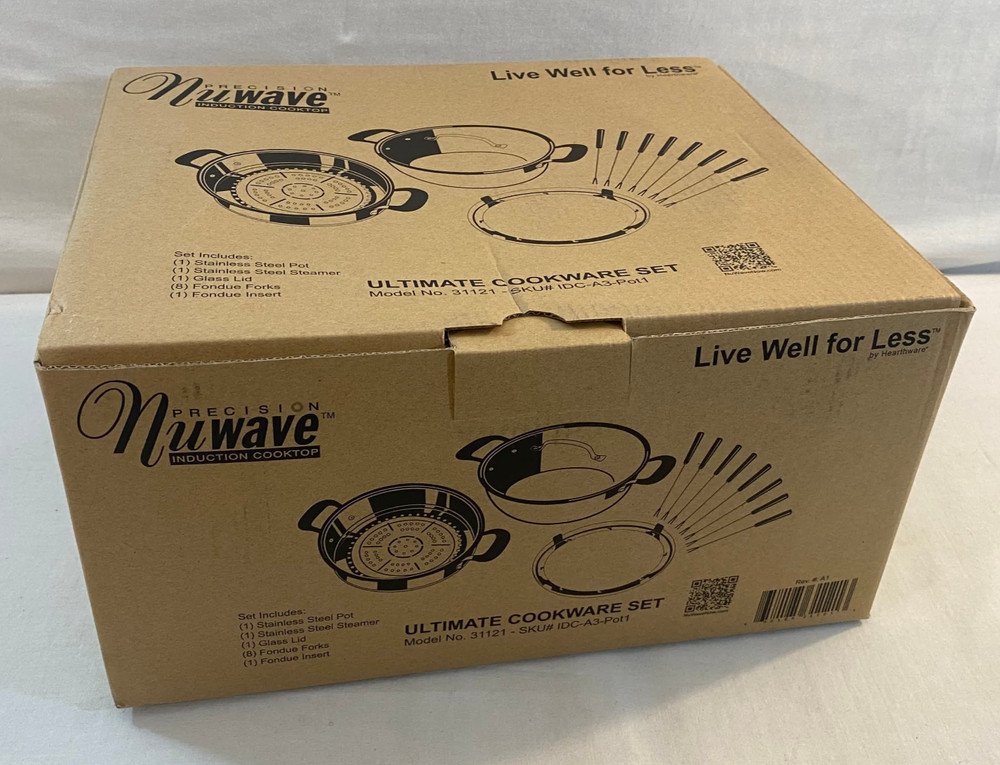 NEW Nuwave Precision Ultimate Cookware Set Model #31121