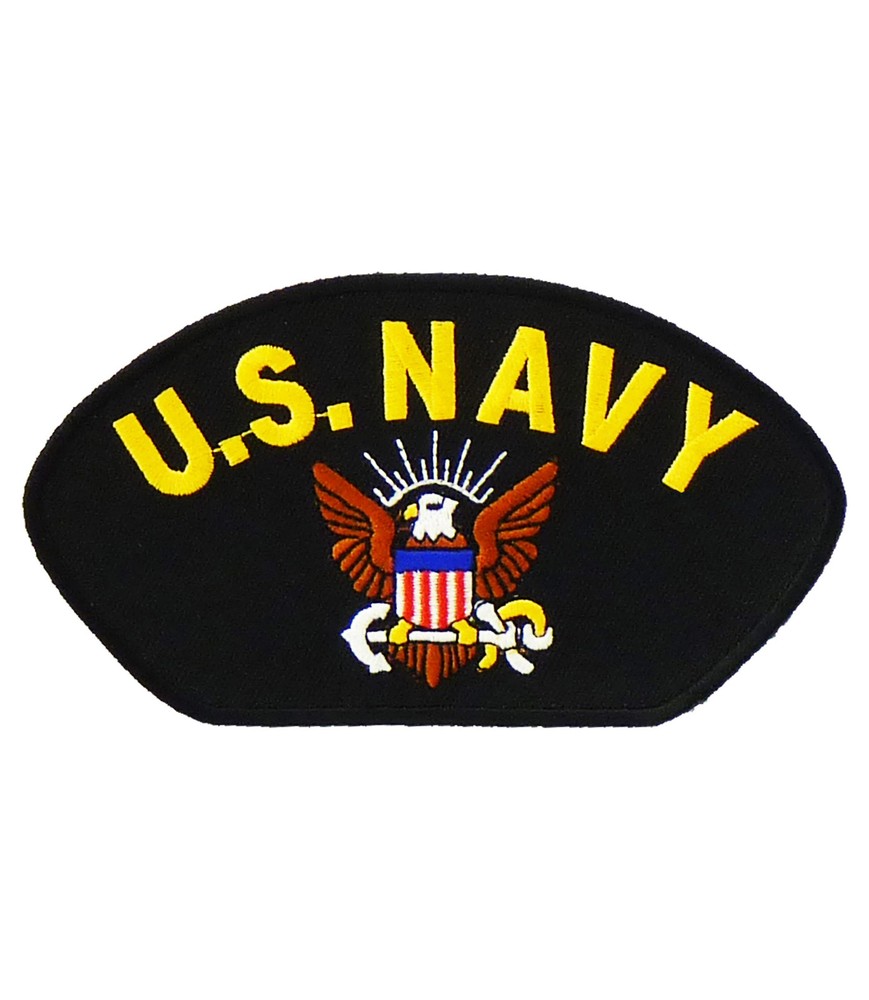 US Navy Eagle & Anchor Hat Patch, Military Patches