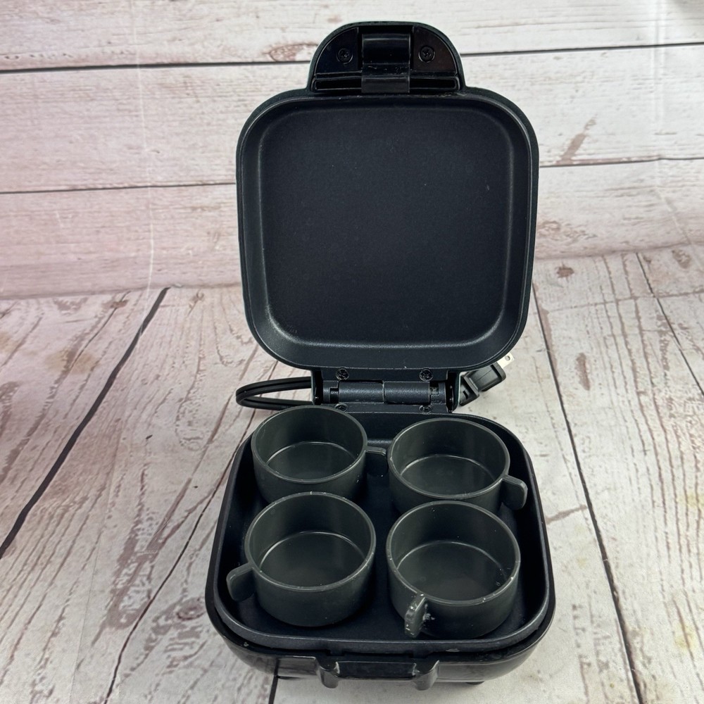 Dash Egg Bite Maker Aqua Mini Breakfast Sandwich Cooker 4 Cup Nonstick