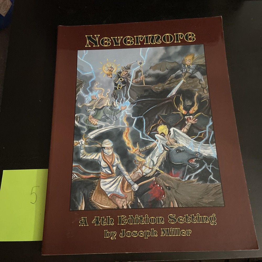 Expeditious Retreat Press Fantasy RPG Nevermore 4th Edition