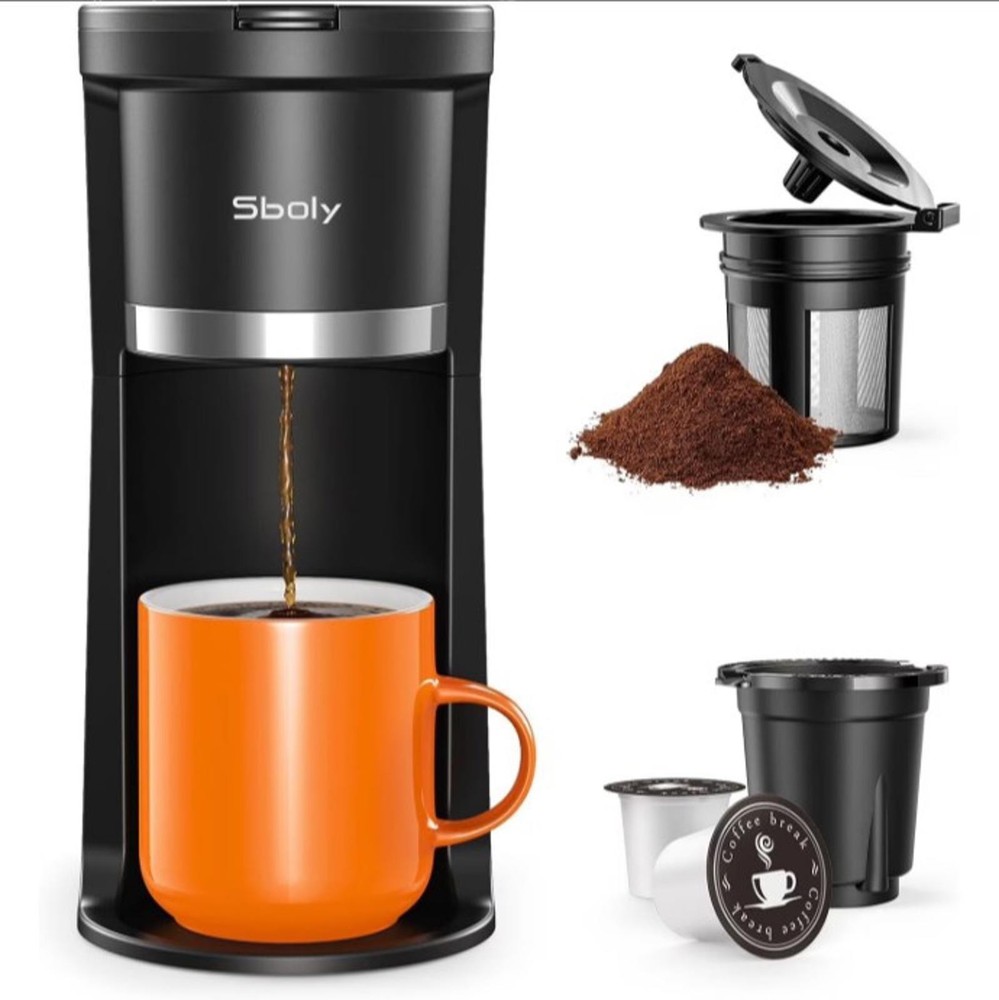 SINGLE SERVE COFFEE MAKER 6-12 OZ