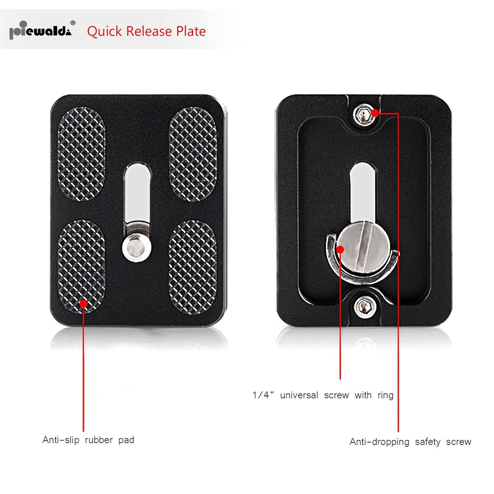 Niewalda Universal Tripod Quick Release Plate, PU-50, PU50