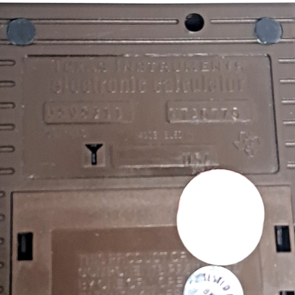 VTG Texas Instruments TI-5025 Portable Electronic Calculator w/ Printer Untested