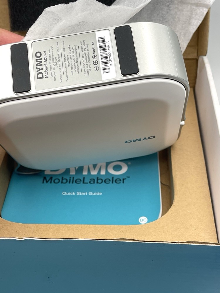 DYMO MobileLabeler 1982171 Bluetooth Label Maker Tape D1 iOS Android Mac Windows