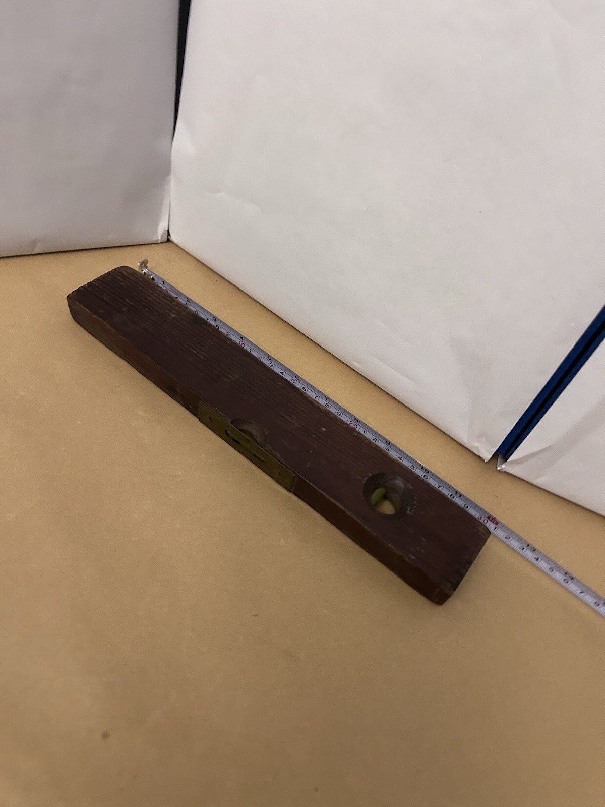 VTG Wooden Level Unbranded