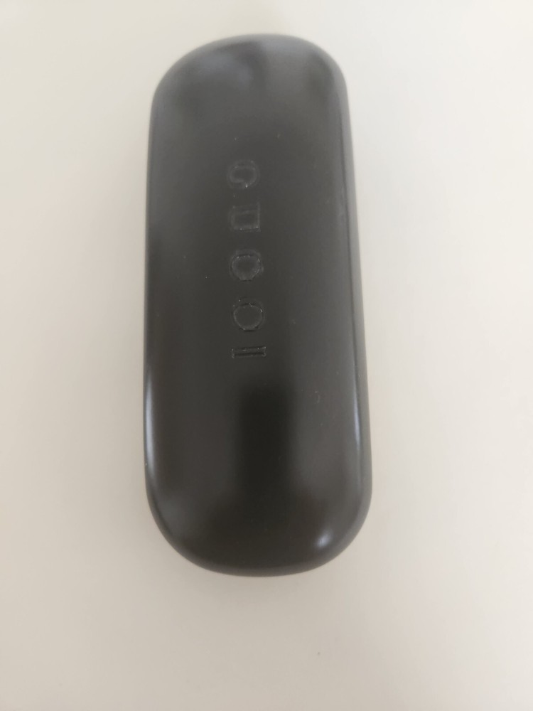 GUCCI Authentic Sunglass case Glossy Black Hard Rectangular