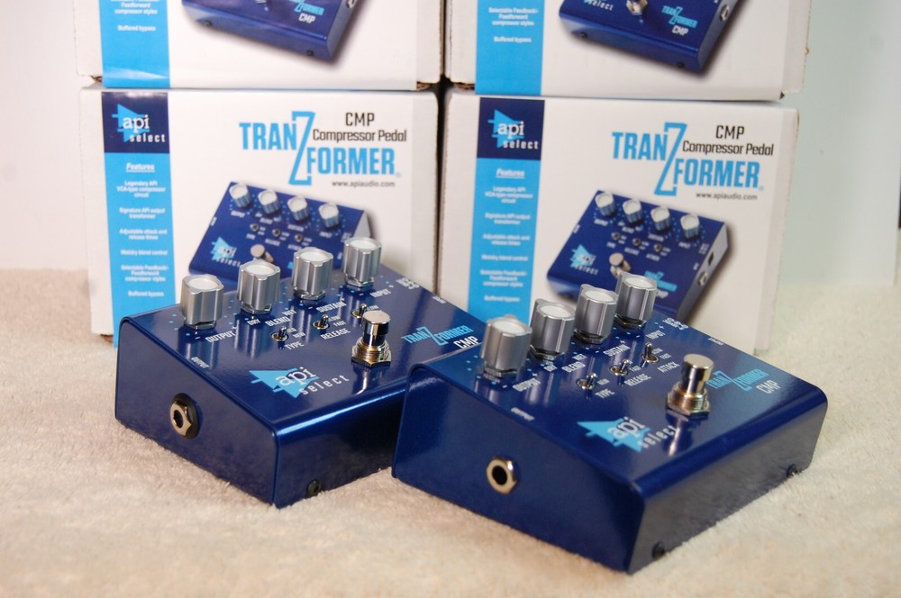 API Select TranZformer CMP  compressor pedal for bass & guitar