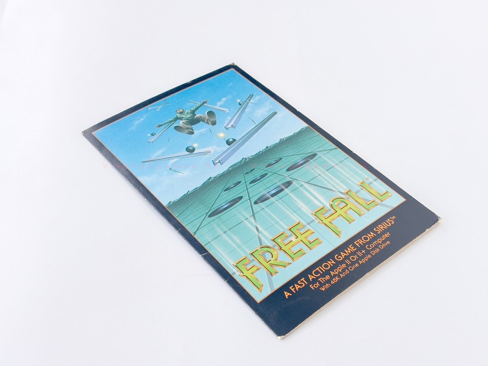 Free Fall - Sirius Software - 1982 / Apple II