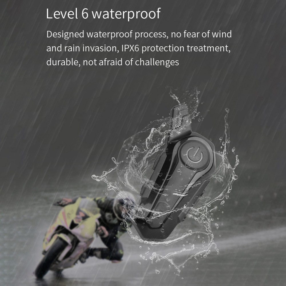 Motorcycle with Headset Waterproof Universal V2K9