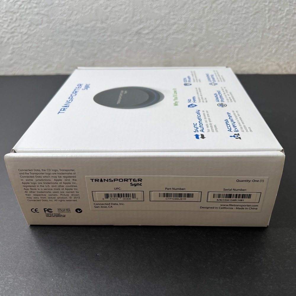 NEXSAN - Connected Data Transporter Sync