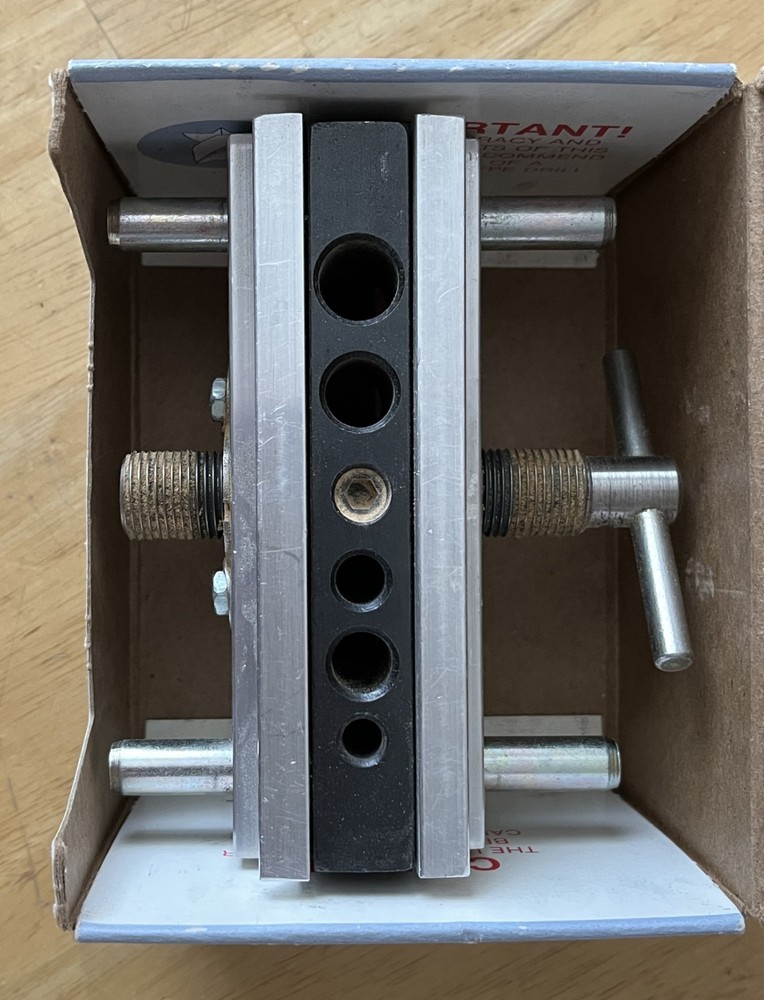 "Dowl-it" Self-Centering Dowel Drill Guide Model No. 1000.