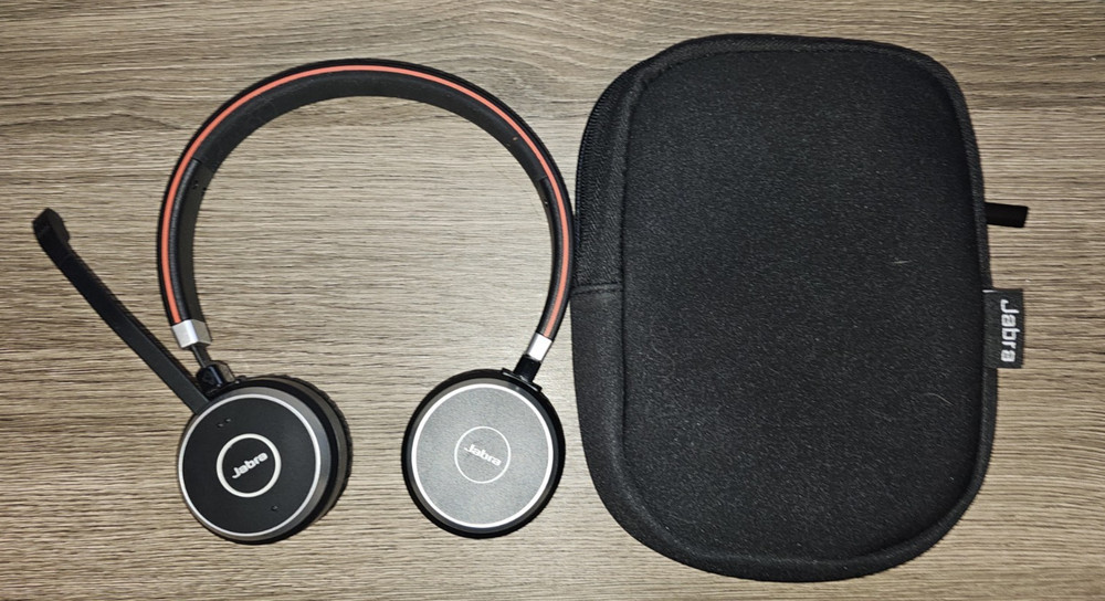Jabra Evolve 65 Wireless Headset With Soft Case