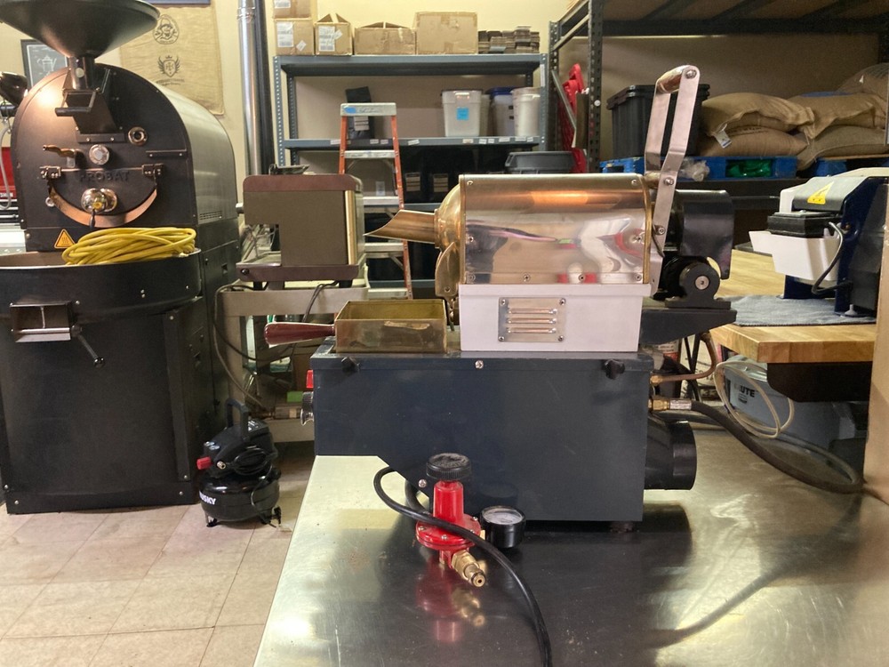 Coffee Pro Direct Sample Coffee Roaster Single Drum Propane Powered