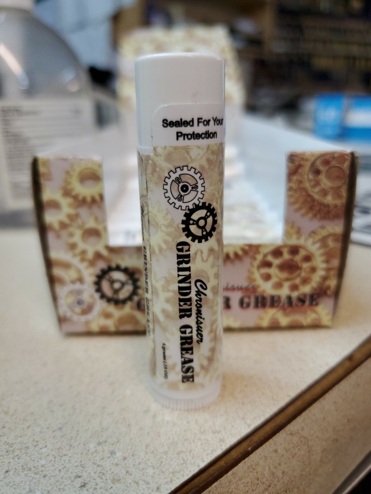 Chronisuer Grinder Grease - Herbal Grinder Lube Oil - Loosen up Sticky Grinders