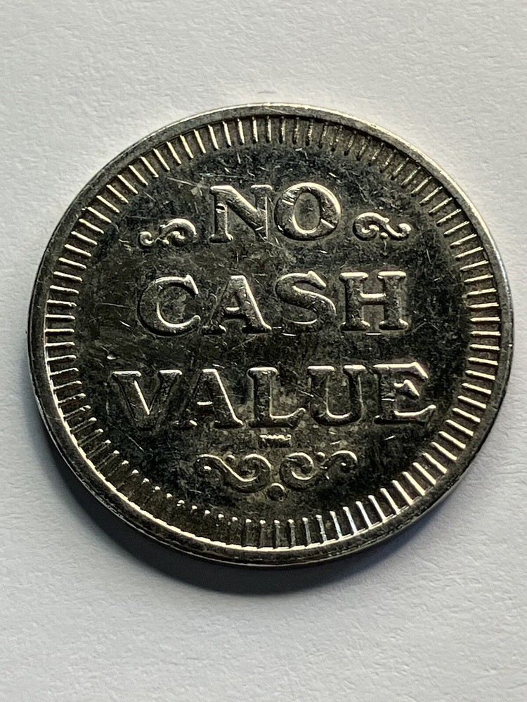 RARE Blackbeard’s Cabe Arcade Token Defunct #te1